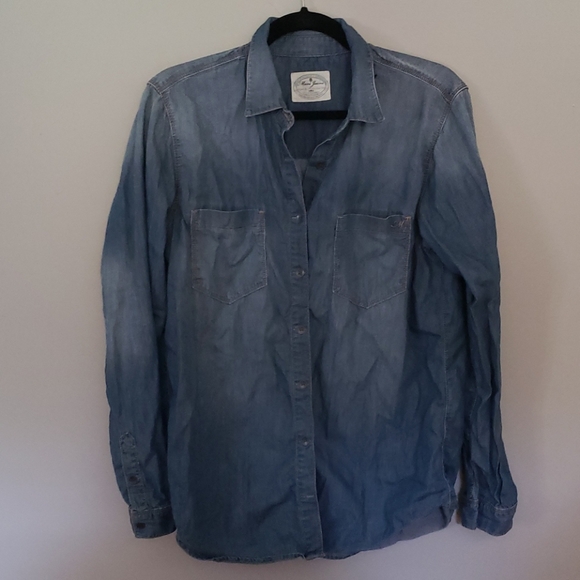 Mavi Jeans Denim Button-down - Picture 1 of 5